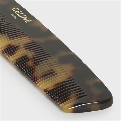 HAIR COMB WITH CASE IN TRIOMPHE CANVAS .